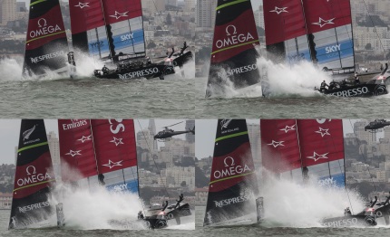 america cup new zealand scossa dall incidente