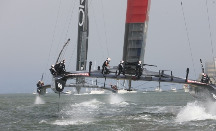 america cup oracle perde anche la 3a regata