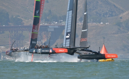 america cup regata perfetta per oracle che si porta