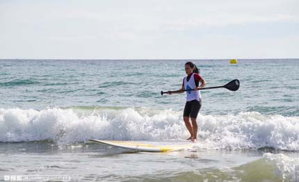 marina di ragusa poco vento niente kite ma il sup si