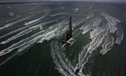 un 2014 scoppiettante per il maxi tri spindrift