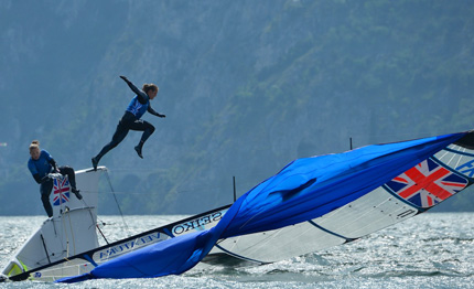 garda vela acrobatica piu che olimpica