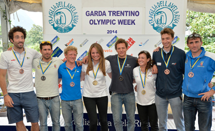 undici medaglie azzurre alla garda trentino olympic week