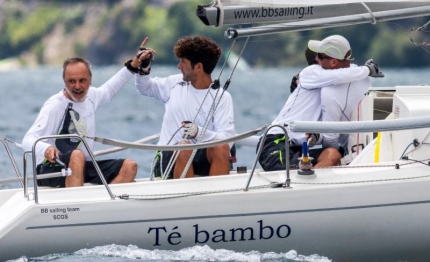 riva del garda iniziato il campionato italiano classe protagonist