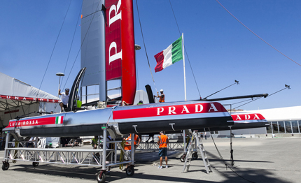 ac45 luna rossa piranha torna navigare dopo le modifiche