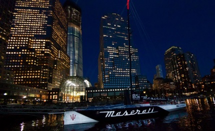 soldini maserati pronti per il record sul nord atlantico