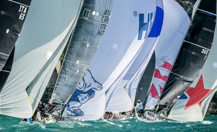 melges 32 nell europeo partono bene russi di synergy