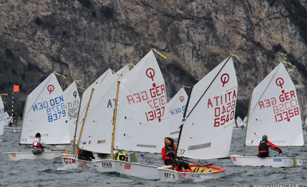 meeting del garda optimist domenica di pasqua con finalissime