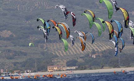 kite successo per mondiali calabresi gizzeria