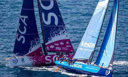 la volvo ocean race sbarca al salone di genova