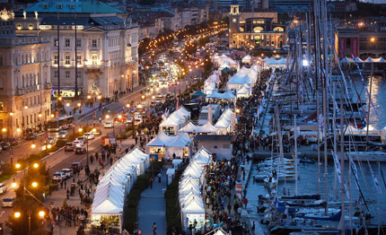 barcolana folla da stadio trieste per le regate della vigilia