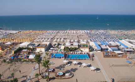 turismo riccione un di presenze in settembre