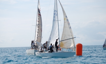 sorpasso al 41 campionato invernale di anzio nettuno djke il j24 della polizia penitenziaria si porta al comando