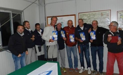 circolo della vela mestre concluso il campionato invernale della classe dinghy 12