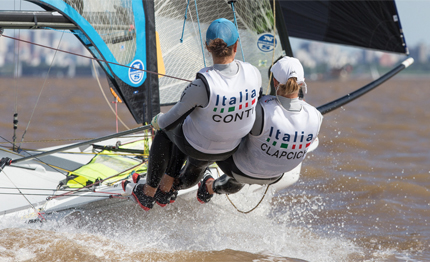 al via mondiali 49er 49er fx nacra