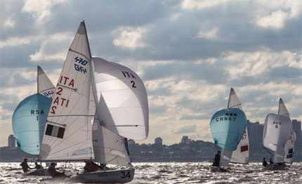 argentina mondiale 470 oggi le medal races con zandona trani