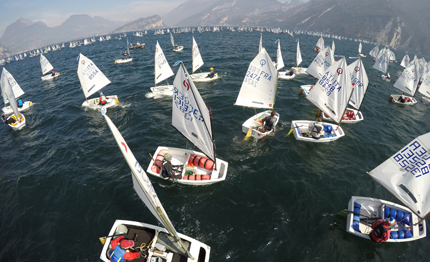 meeting garda optimist nei cadetti super cesana video