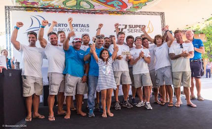 puerto portals sailing week bronenosec gazprom secondo solo quantum racing