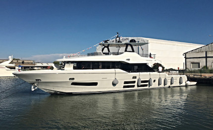 canados oceanic yachts 76 gt varato consegnato