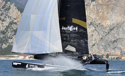 centomiglia il north west garda sailing sfiora impresa