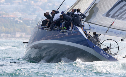 maxi jena tempus fugit sfiora il podio seconda assoluta alla barcolana prima in classe