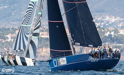 quantum re delle 52 super series azzurra regina della egnos 52 super series cascais cup