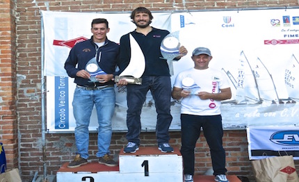 giorgio poggi vince il trofeo bertacca sail equipment