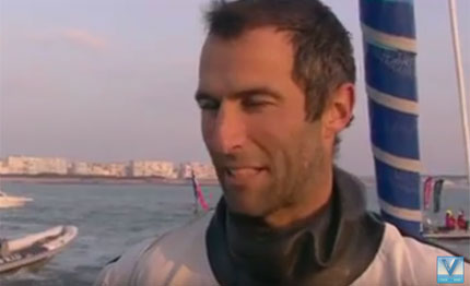 vendee globe armel le cleac intervista in banchina