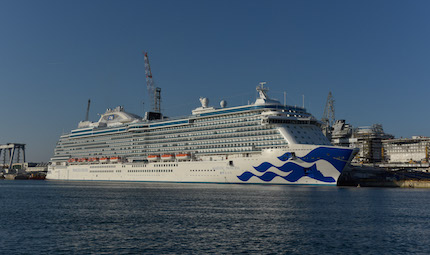 fincantieri consegnata monfalcone majestic princess