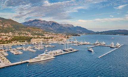 porto montenegro al myba charter show 2017 di barcellona