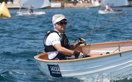 podio per fausto pierobon alla coppa portorose dinghy 12