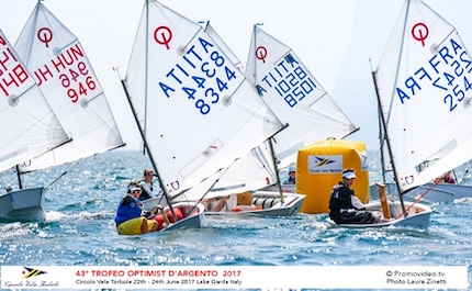 primo giorno del 43 trofeo optimist argento trofeo domenico turazza