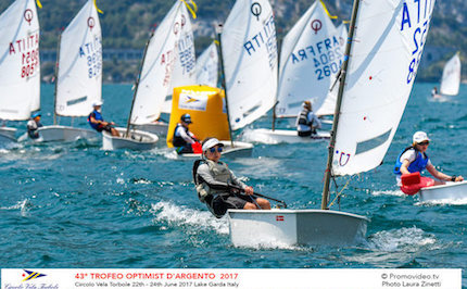 seconda giornata del trofeo optimist argento