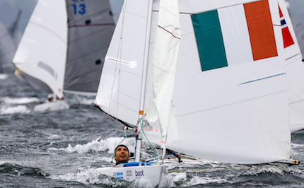 silvia zennaro sale in prima posizione nella terza giornata di regata kiel