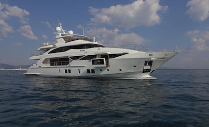 benetti consegna due yacht della linea fast 125 skyler constance joy