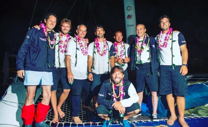 flash giovanni soldini termina la transpac al posto