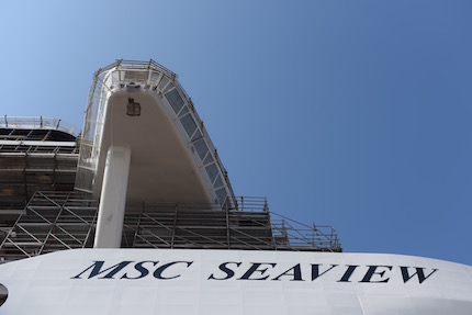 msc crociere fincantieri celebrano il float out di msc seaview