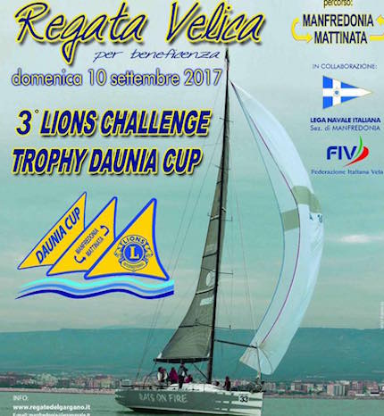 al via la regata 8220 daunia cup 8221 lions