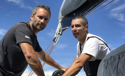 imoca 60 fabrice amedeo giancarlo pedote al defi azimut