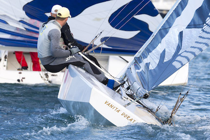 olimpionico scheid vince con luca modena la fine art sails barcolana in star