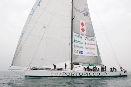 spirit of portopiccolo pronta alla difesa della barcolana