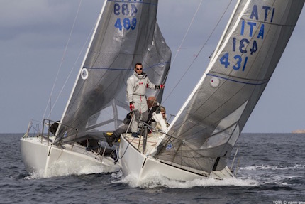 dolphins di giuseppe taras vince la prima tappa del circuito zonale della flotta sarda j24