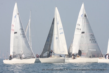 cervia il j24 kismet di francesca focardi sempre al comando