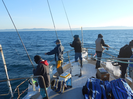 gara di pesca sportiva per la selezione della prossima nazionale italiana di canna da natante