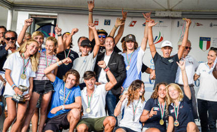 viareggio ecco tutti campioncini della vela