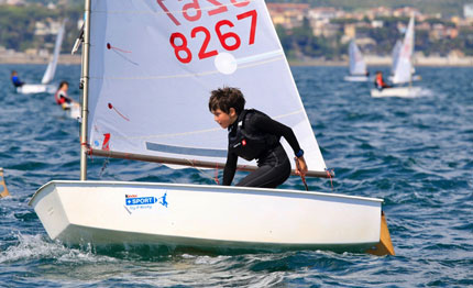 optimist pronti per la barcolana