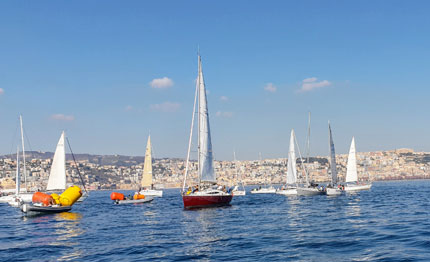 invernale napoli domenica la seconda tappa della regata per assegnazione della coppa arturo pacifico