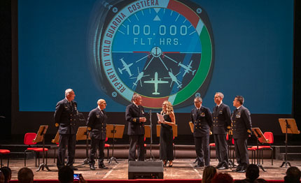 guardia costiera celebrata catania la nascita della componente aerea