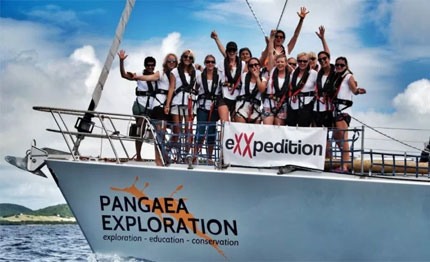 exxpedition un giro del mondo vela per sole donne contro la plastica