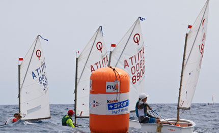 parte da crotone il trofeo optimist italia kinder sport 2019